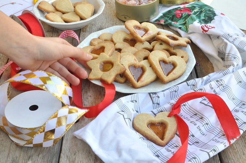 Biscotti di vetro di Natale