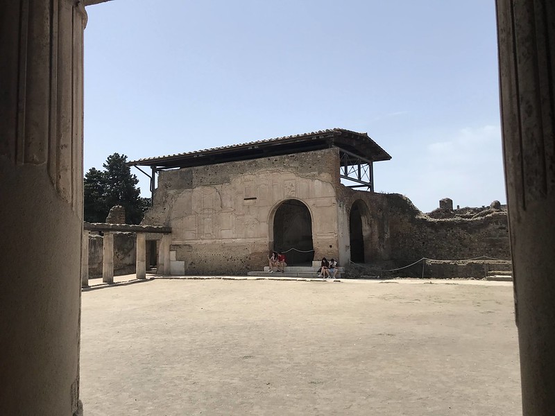 Edificio con stucchi a Pompei