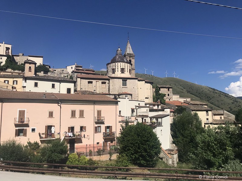 veduta panoramica di Cocullo