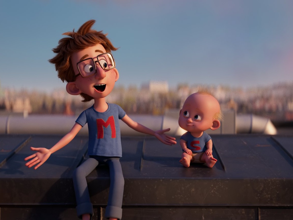 Super Charlie: una scena del film